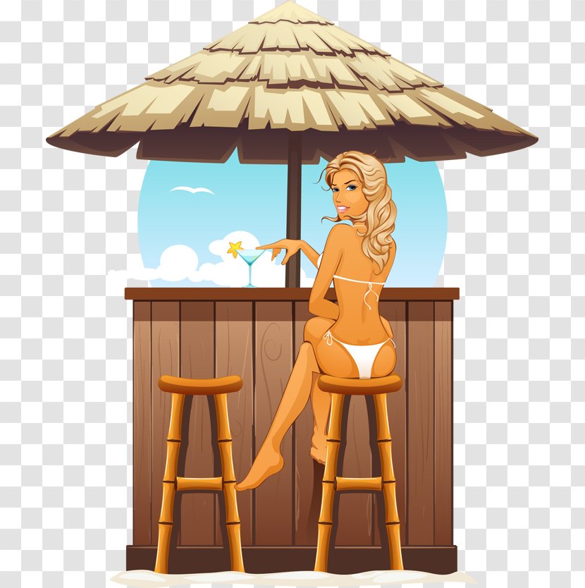 Beach Hotel - Table Transparent PNG