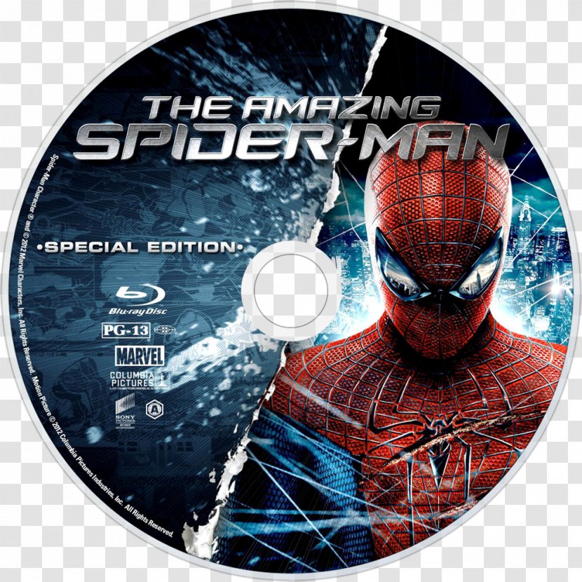 The Amazing Spider-Man Blu-ray Disc DVD Compact - Action Film - Spider-man Transparent PNG