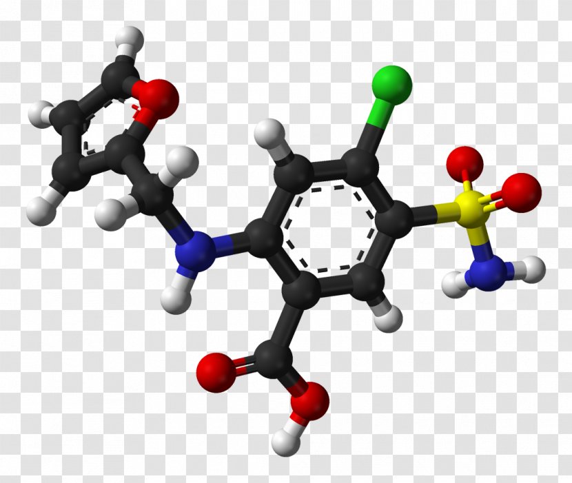 Furosemide Ototoxicity Molecule Pharmaceutical Drug Loop Diuretic - Panjabi Transparent PNG