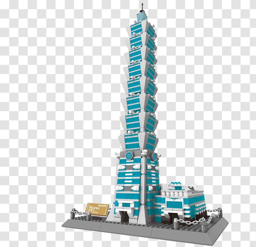 Taipei 101 Amazon.com Toy Block Lego Architecture Building Transparent PNG