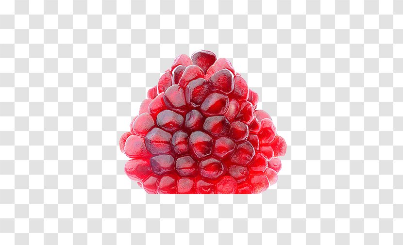Raspberry Cranberry Strawberry BlackBerry - Fruit - Pomegranate Transparent PNG