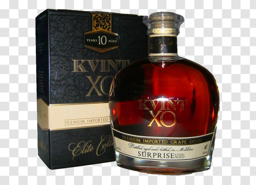 Liqueur Cognac Wine Whiskey KVINT - Distilled Beverage Transparent PNG