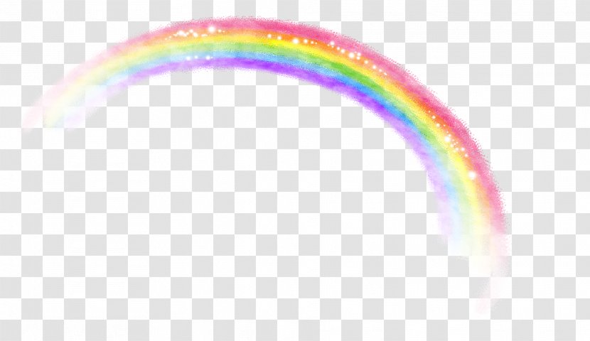 Entertainment Computer File - Designer - Cartoon Hand Painted Beautiful Rainbow Transparent PNG