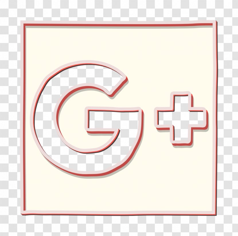 G+ Icon Google Google+ - Text - Number Rectangle Transparent PNG