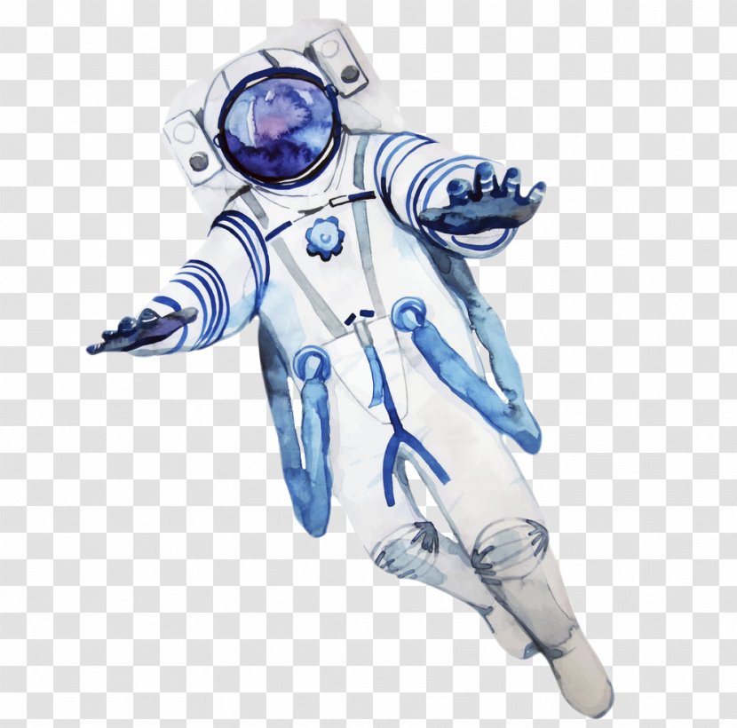 Astronaut Cartoon - Space - Fictional Character Robot Transparent PNG