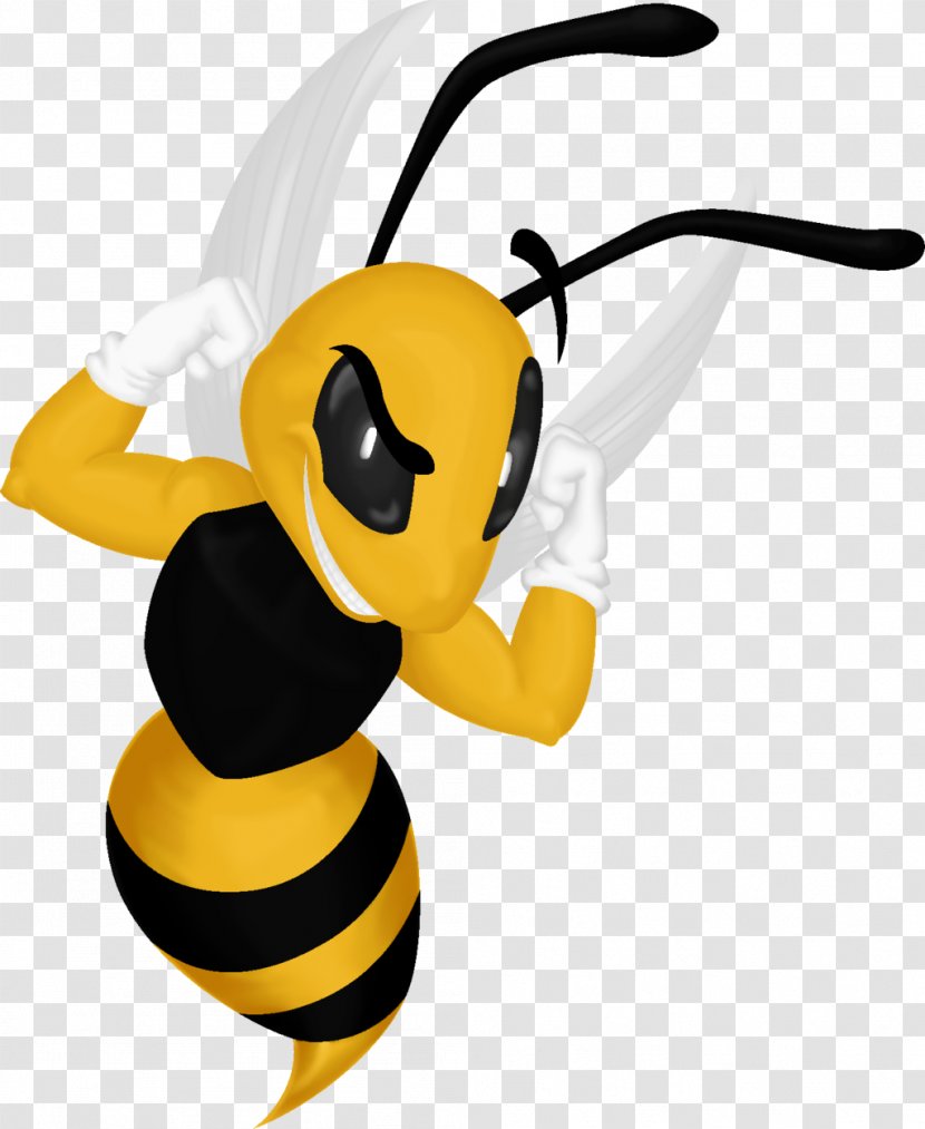 Honey Bee Clip Art - Yellow Jacket Transparent PNG