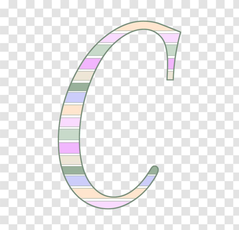Alphabet Letter Symbol YouTube Font - Pink - C Transparent PNG