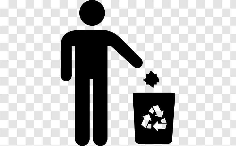 Paper Recycling Symbol Bin Waste - Area - Garbage Man Transparent PNG