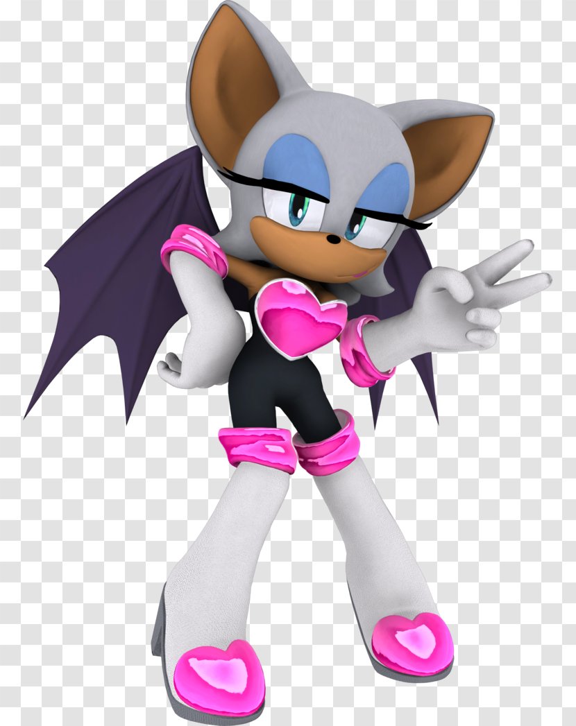 Rouge The Bat Shadow Hedgehog Sonic Generations Adventure 2 - Fictional Character Transparent PNG