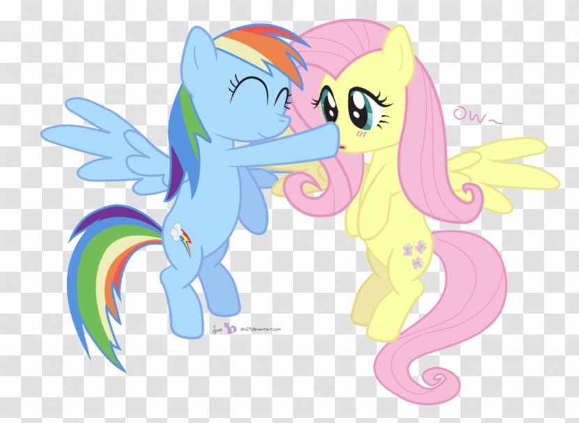 Pony Horse Fluttershy Rainbow Dash Female - Deviantart Transparent PNG