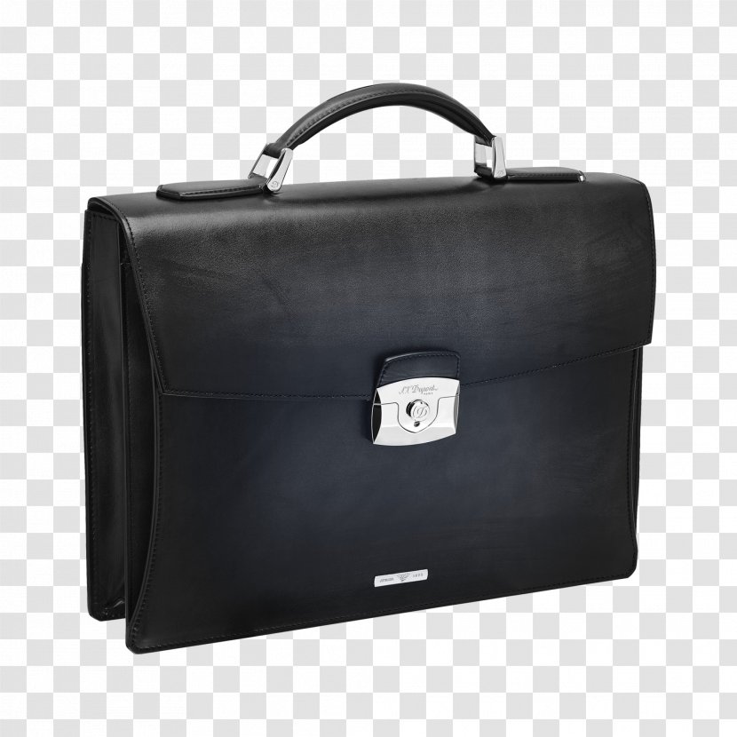 Briefcase Leather S. T. Dupont E. I. Du Pont De Nemours And Company - Business Bag Transparent PNG