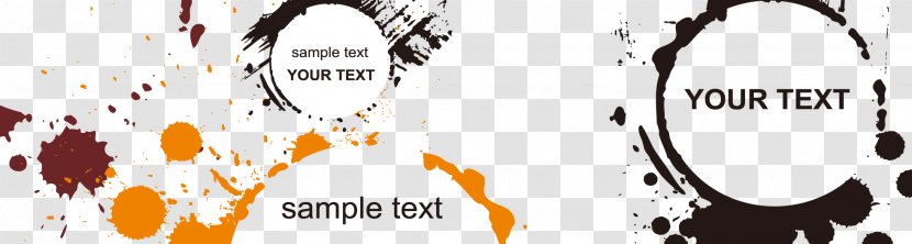 Web Development Design Website Banner - Internet - Graffiti Ink Shade Card Transparent PNG
