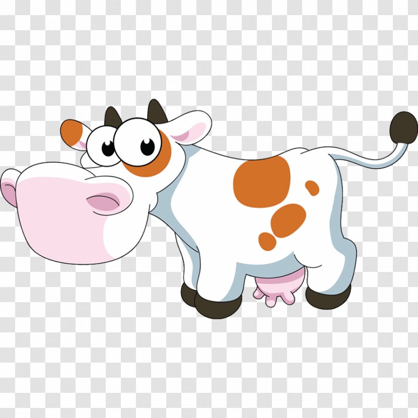 Baka Clip Art Vector Graphics Image Illustration - Cartoon - Cow Clipart Transparent PNG