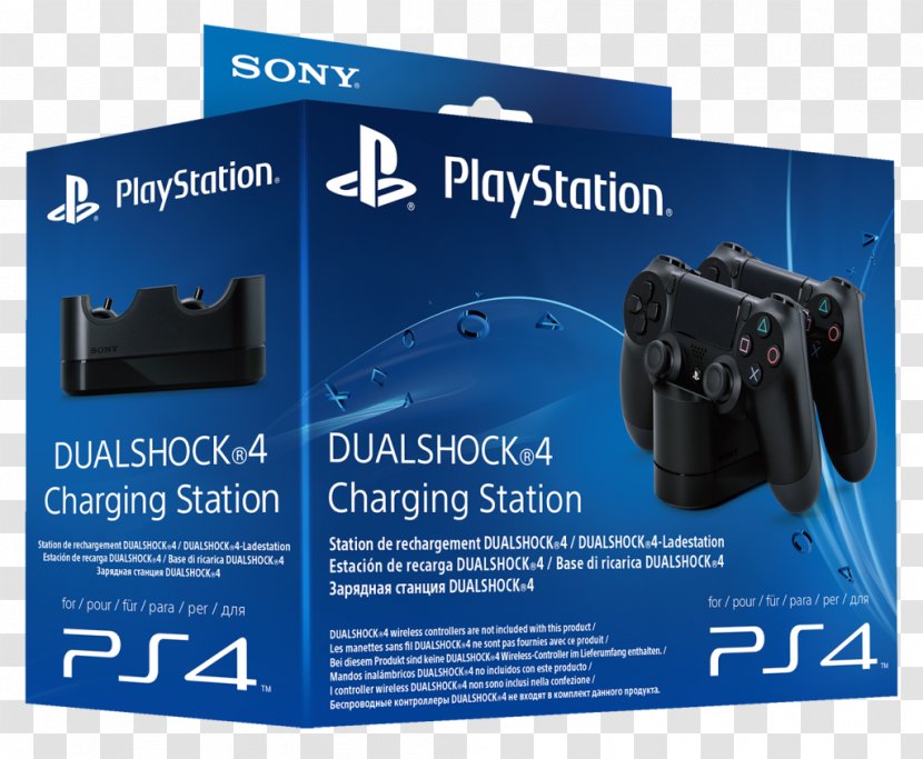 PlayStation 4 Battery Charger Sony DualShock - Electronic Device - Technology Transparent PNG