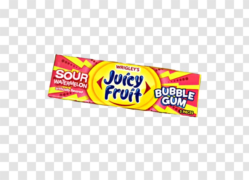 Chewing Gum Juicy Fruit 0 Bubble Orbit - Hubba Bubba Transparent PNG