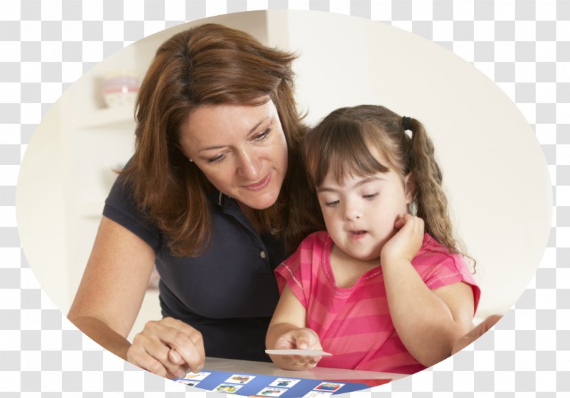 Speech-language Pathology Down Syndrome Intellectual Disability Speech Disorder - Flower - Child Transparent PNG