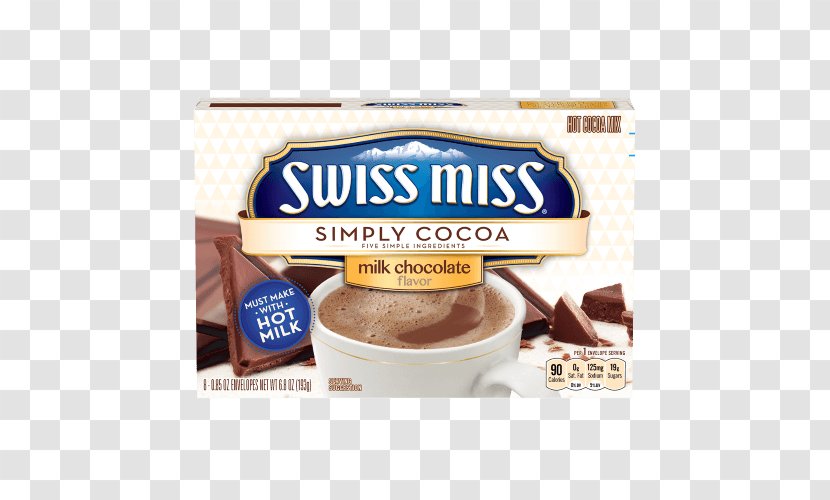 Hot Chocolate Swiss Cuisine Milk Cocoa Solids Miss - Spread Transparent PNG