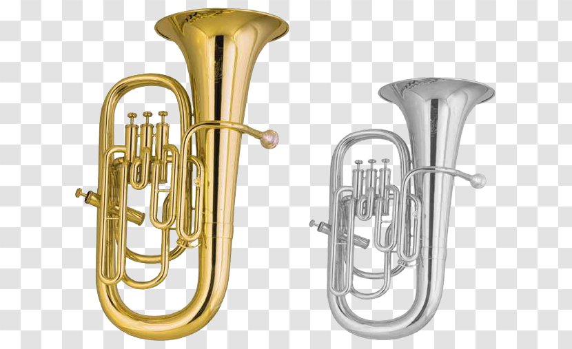 Euphonium Amati-Denak Baritone Horn Trumpet Musical Instruments - Watercolor Transparent PNG