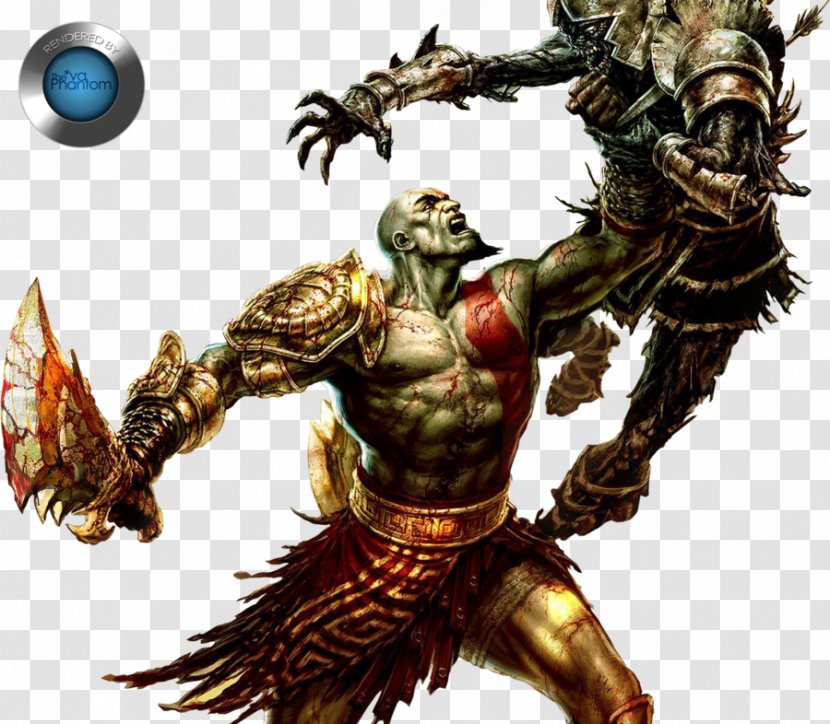 God Of War III War: Ghost Sparta Chains Olympus Ascension - Action Figure - Kratos 3 Transparent PNG