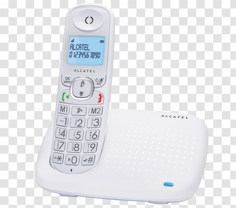 Feature Phone Mobile Phones Answering Machines Alcatel Telephone - Machine Transparent PNG