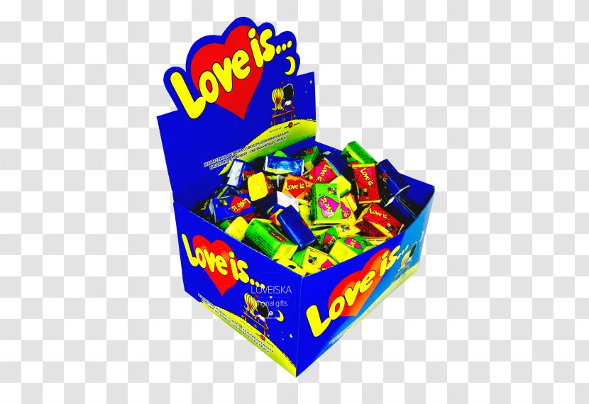 Chewing Gum Love Is... Food Candy - Toy Transparent PNG