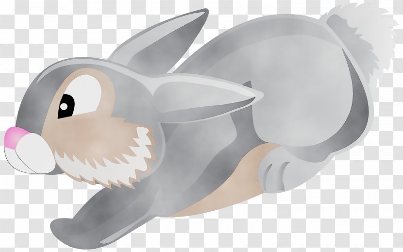 Watercolor Animal - Rabbits And Hares - Figure Hare Transparent PNG