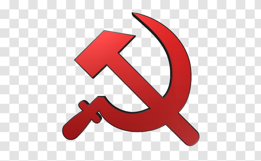 Soviet Union Hammer And Sickle Russian Revolution - Red Transparent PNG