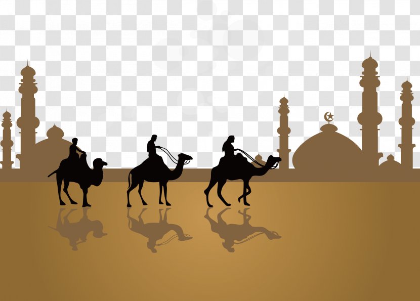 Mosque Arabic Ramadan Islamic Geometric Patterns - Bactrian Camel Transparent PNG