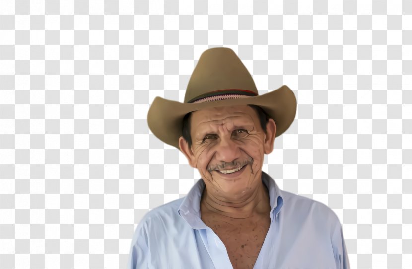 Old People - Cowboy - Smile Beige Transparent PNG