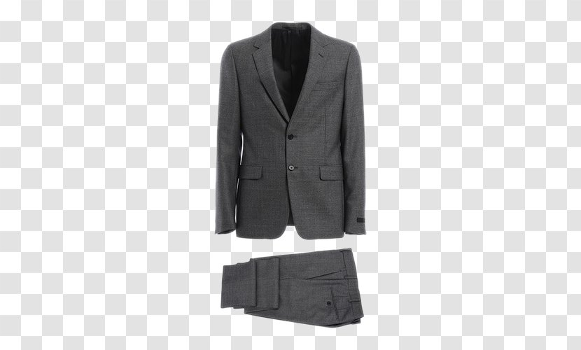 Blazer Suit Tuxedo Fashion Yves Saint Laurent - Black - Cotton Classic Transparent PNG