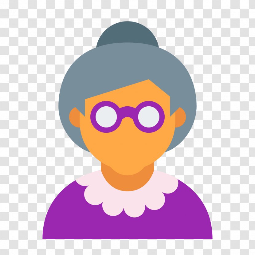 Woman User Old Age - Grandma Transparent PNG