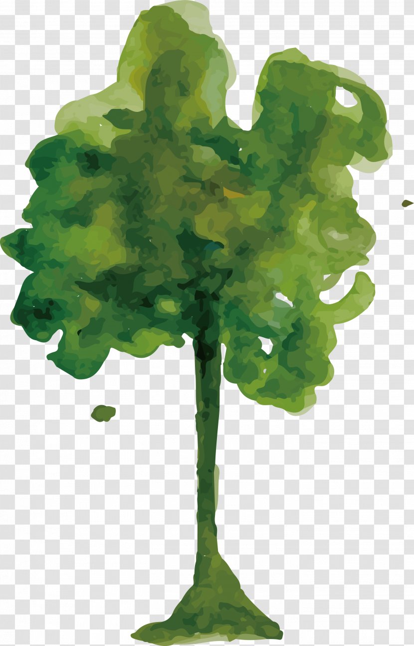 Watercolor Painting Tree - Branch - Design Transparent PNG