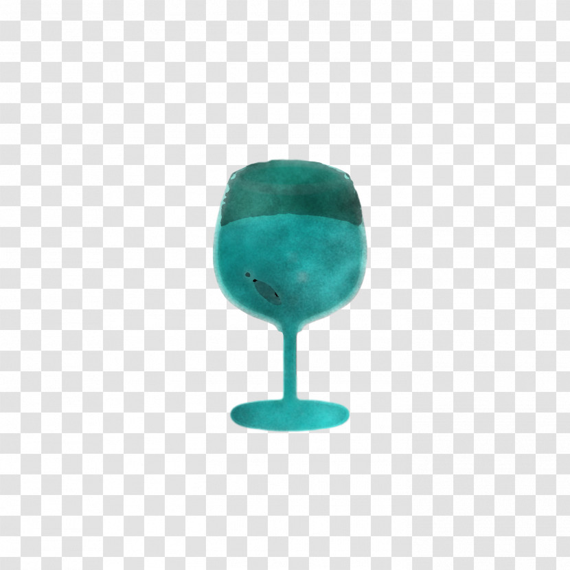 Stemware Turquoise Glass Unbreakable Transparent PNG