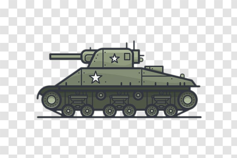 Tank Download Icon - Military Transparent PNG