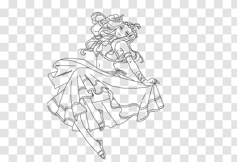 Line Art Black And White Drawing Magneto Sketch - Monochrome - Dancing Transparent PNG