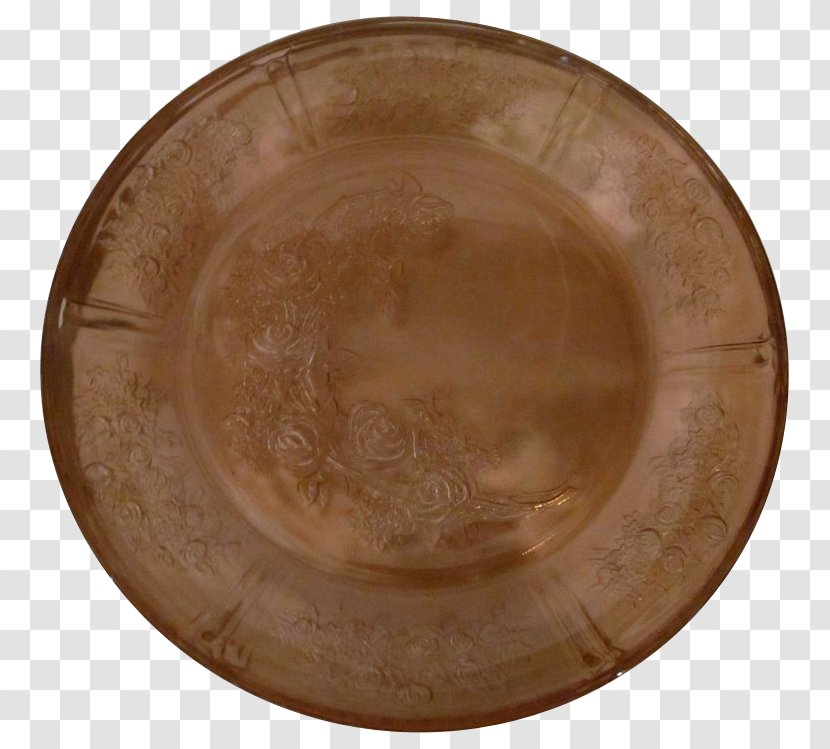 Ceramic Plate Pottery Tableware Copper Transparent PNG