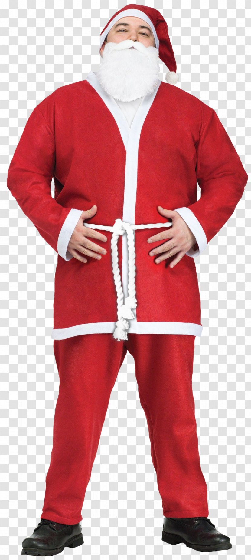 Santa Claus Costume Suit Clothing - Pants Transparent PNG