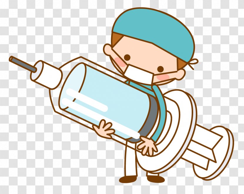 Physician Syringe Patient - Technology - Vector Doctor With Material Transparent PNG