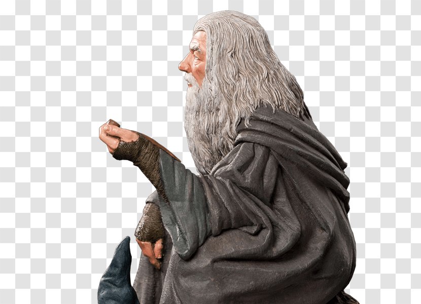 Gandalf Bilbo Baggins Frodo The Fellowship Of Ring Figurine - Hobbit Transparent PNG