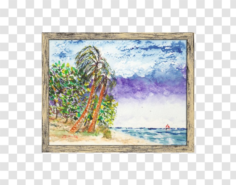 Watercolor Painting Picture Frames Modern Art - Architecture Transparent PNG