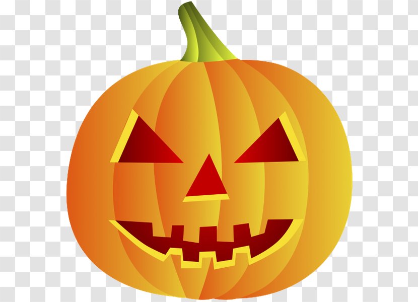 Pumpkin Halloween Jack-o'-lantern Clip Art - Jack O Lantern Transparent PNG