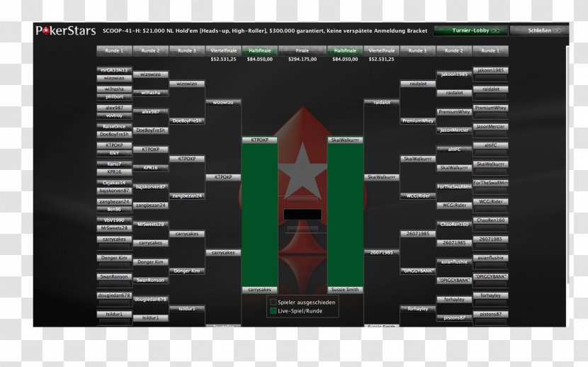 3D Printing Bracket Tournament Font - Final Four - Pokerstars Transparent PNG