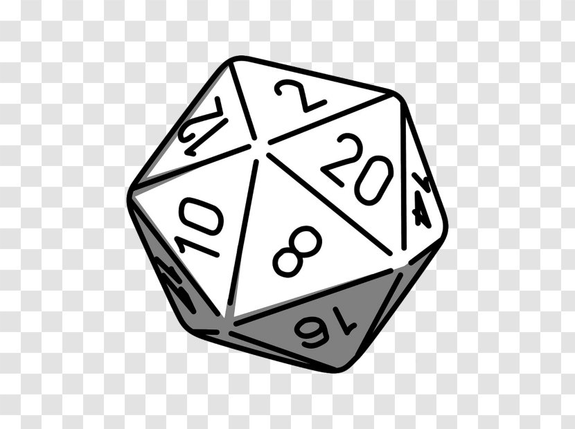 Dungeons & Dragons D20 - Dice Roller - Role-playing Game SystemDice Transparent PNG