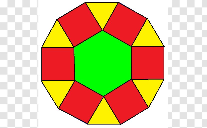Dodecagon Hexagon Polygon Tessellation Triangle - Edge - Hexagonal Vector Transparent PNG