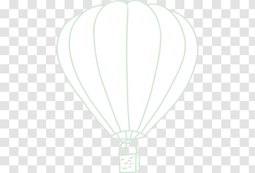 Hot Air Balloon Angle Pattern - White Transparent PNG
