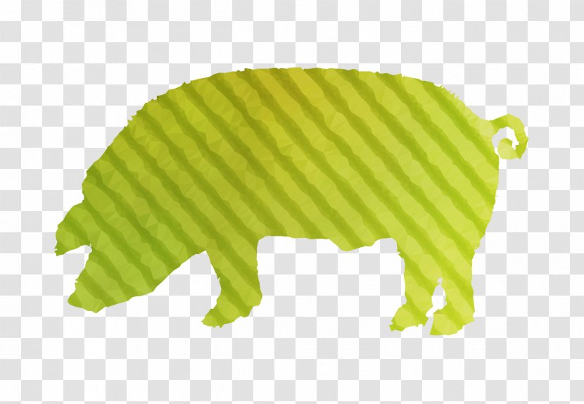 Domestic Pig Roast Pork Clip Art Download - Green - Cartoon Transparent PNG
