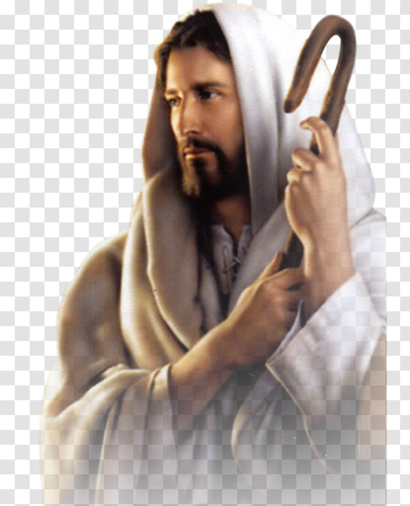 Depiction Of Jesus Christ The King Desktop Wallpaper - Good Shepherd  Transparent PNG