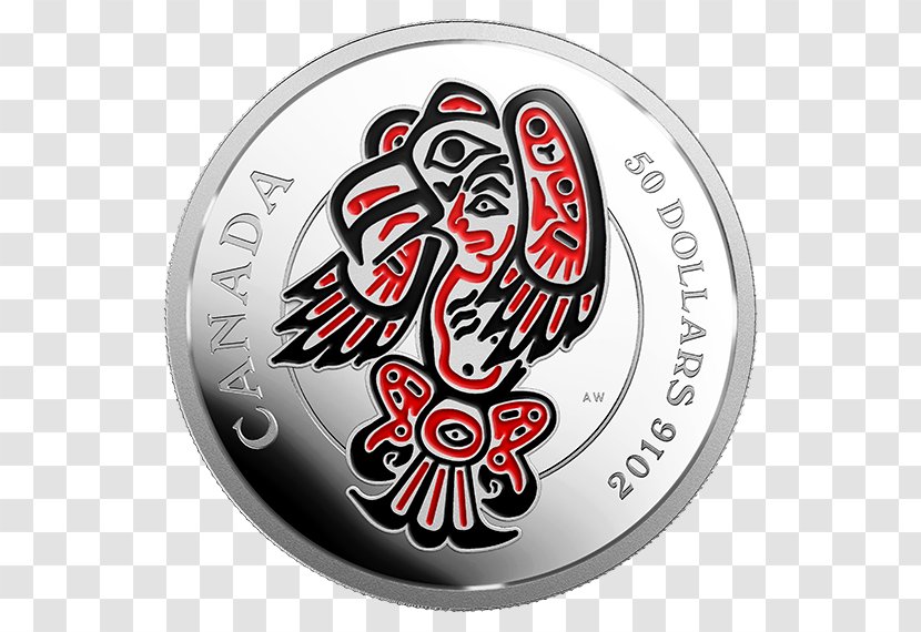 Haida Gwaii People Coin Silver Royal Canadian Mint Transparent PNG
