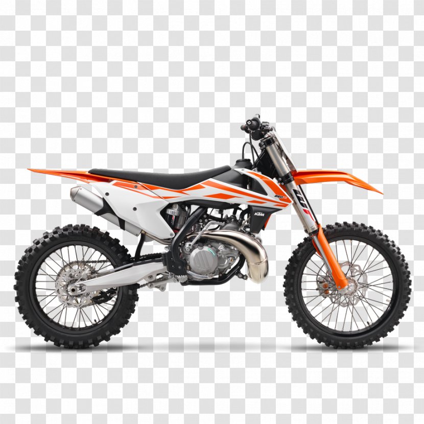 KTM 250 SX-F EXC Motorcycle - 2017 Transparent PNG