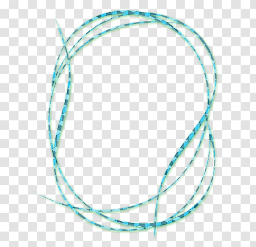 Turquoise Body Jewellery Necklace Line - Fashion Accessory Transparent PNG